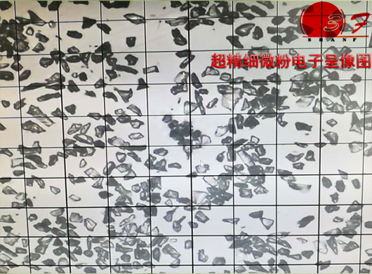 超精細(xì)綠碳化硅微粉顆粒圖